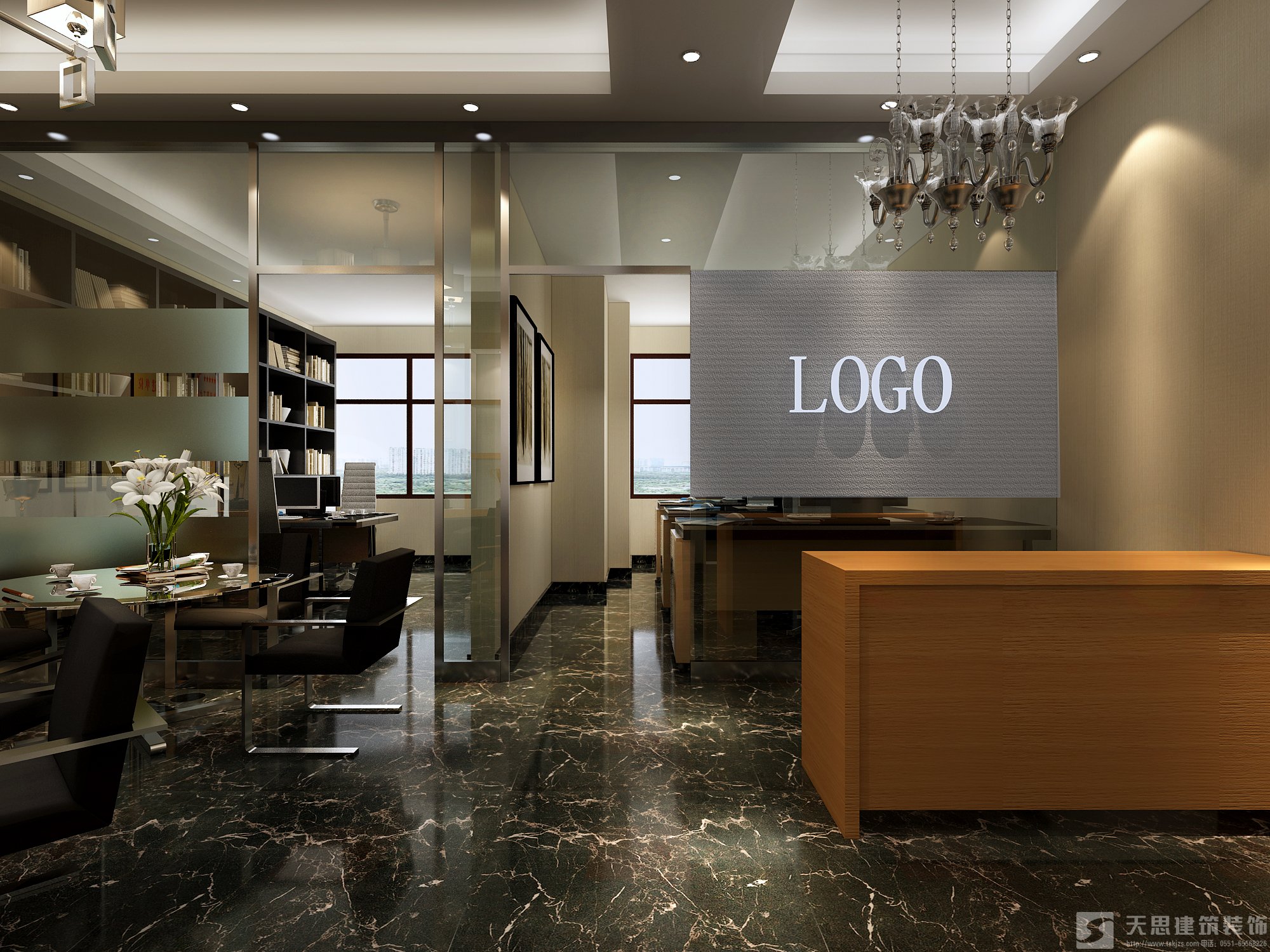 留白在<a href=http://www.whcsjckj.com/ target=_blank class=infotextkey>合肥辦公室裝修</a>設計中的運用