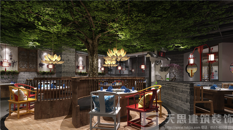 天思專業做火鍋店裝修